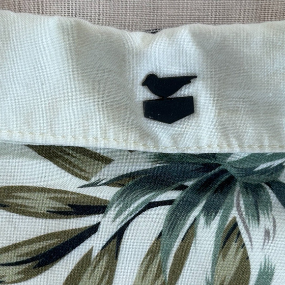 jetty mens xl Dockside Party cotton/viscose floral Hawaiian Style buttonup shirt - Picture 9 of 9